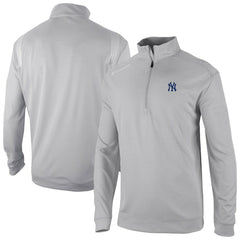 New York Yankees Oakland Downs Omni-Wick Quarter-Zip Top Gray | Columbia