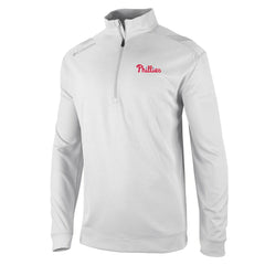 Philadelphia Phillies Oakland Downs Omni-Wick Quarter-Zip Top White | Columbia