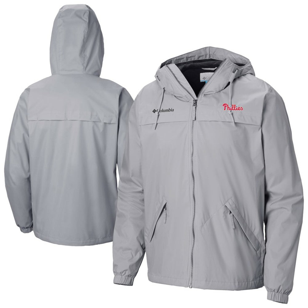 Philadelphia Phillies Oroville Creek Lined Full-Zip Jacket Gray | Columbia