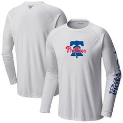 Philadelphia Phillies Terminal Tackle Long Sleeve T-Shirt Royal | Columbia