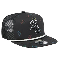 Chicago White Sox Gummy Golfer Trucker Snapback Hat Black | New Era