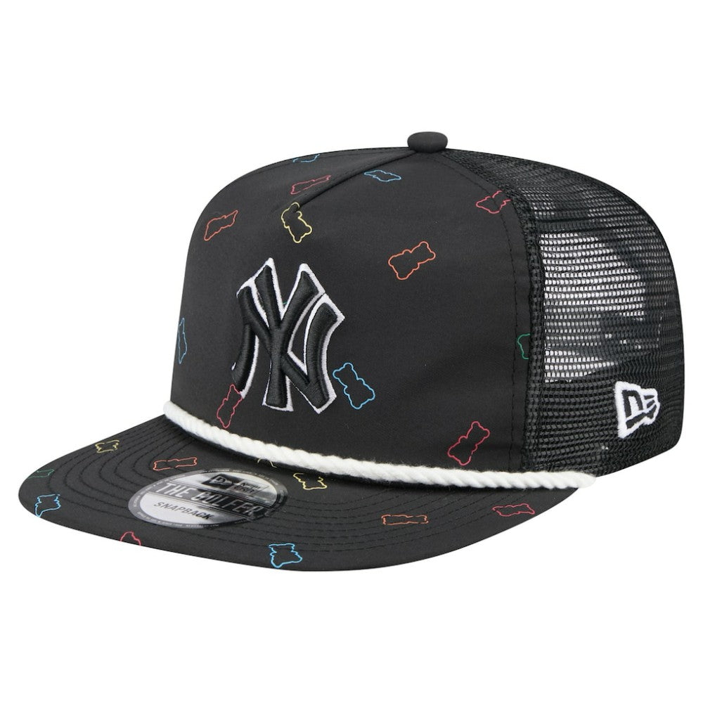 New York Yankees Gummy Golfer Trucker Adjustable Hat Black | New Era