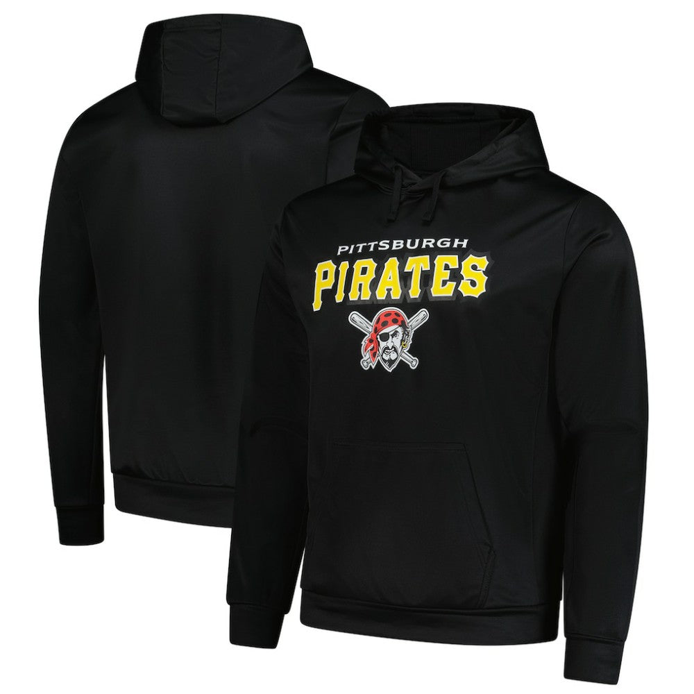 Pittsburgh Pirates Dunbrooke Champion Pullover Hoodie Black