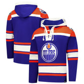 Edmonton Oilers '47 Superior Lacer Hoodie Royal