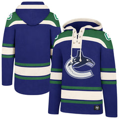 Vancouver Canucks '47 Superior Lacer Hoodie Royal