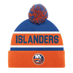 New York Islanders Starter Cuffed Knit Hat with Pom Orange