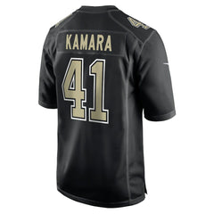 Alvin Kamara New Orleans Saints Fashion Game Jersey - Carbon Black