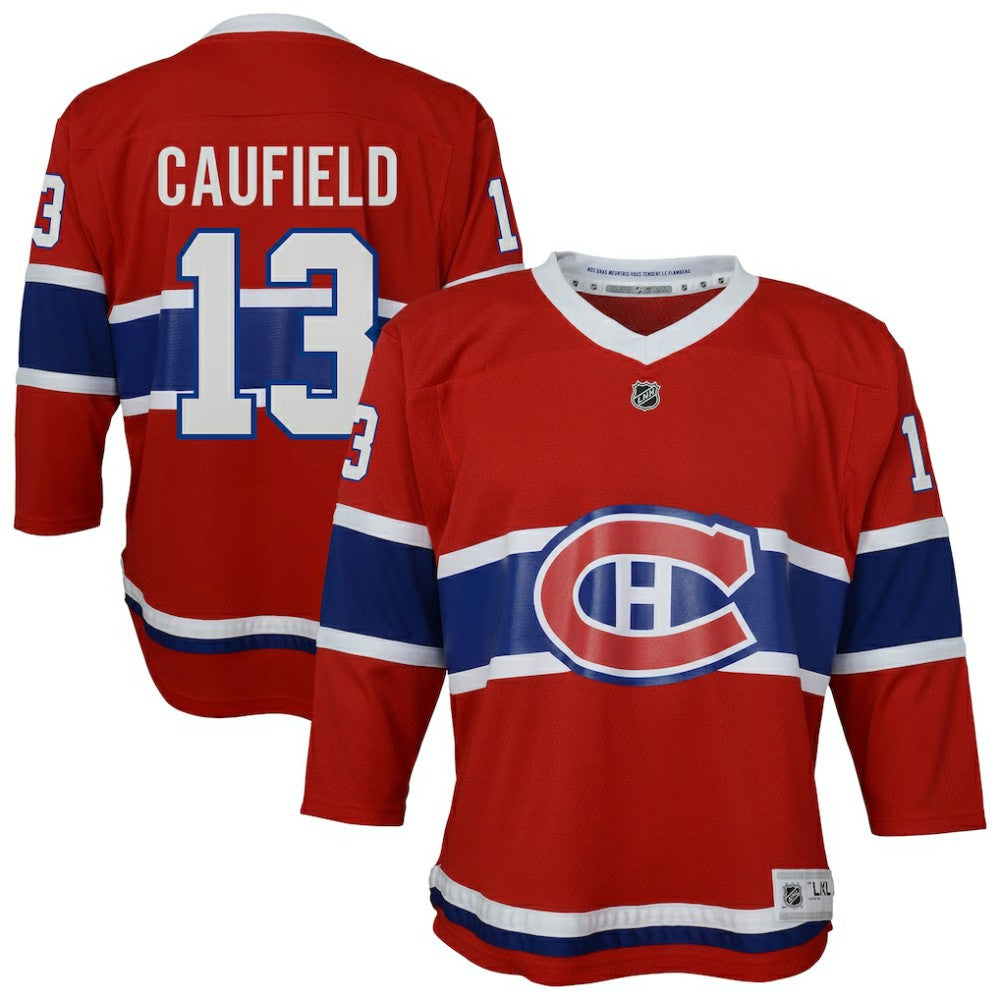 Cole Caufield Montreal Canadiens Youth Home Replica Player Jersey Red