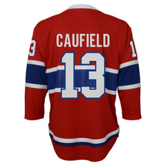 Cole Caufield Montreal Canadiens Youth Home Replica Player Jersey Red