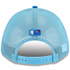 Colorado Rockies 2025 Fourth of July 9FORTY A-Frame M-Crown Adjustable Trucker Hat Light Blue/Blue | New Era