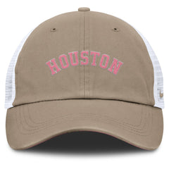 Houston Astros Unisex Mother's Day Club Trucker Adjustable Hat Khaki/White | Nike