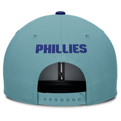 Philadelphia Phillies Father's Day Pro Performance Snapback Hat Turquoise | Nike