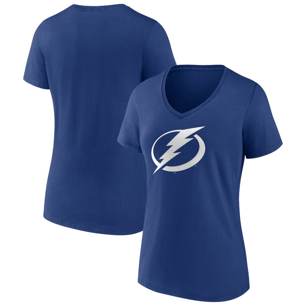 Tampa Bay Lightning Women's Primary Logo T-Shirt Blue