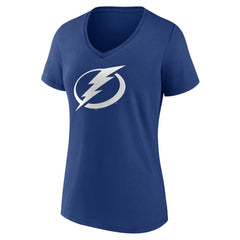 Tampa Bay Lightning Women's Primary Logo T-Shirt Blue