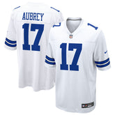 Brandon Aubrey Dallas Cowboys Game Jersey - White