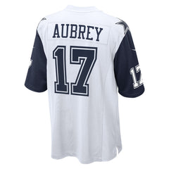 Brandon Aubrey Dallas Cowboys Alternate Game Team Jersey - White