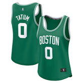 Jayson Tatum Boston Celtics Women's Fast Break Player Jersey - Icon Edition - Kelly Green