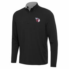 Cleveland Guardians Antigua Content Quarter-Zip Top Black