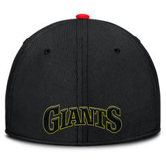 San Francisco Giants Neon 90s Rise SwooshFlex Hat Crimson/Black | Nike