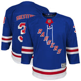 Igor Shesterkin New York Rangers Youth Home Premier Player Jersey Blue
