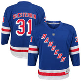 Igor Shesterkin New York Rangers Youth Home Replica Player Jersey Blue