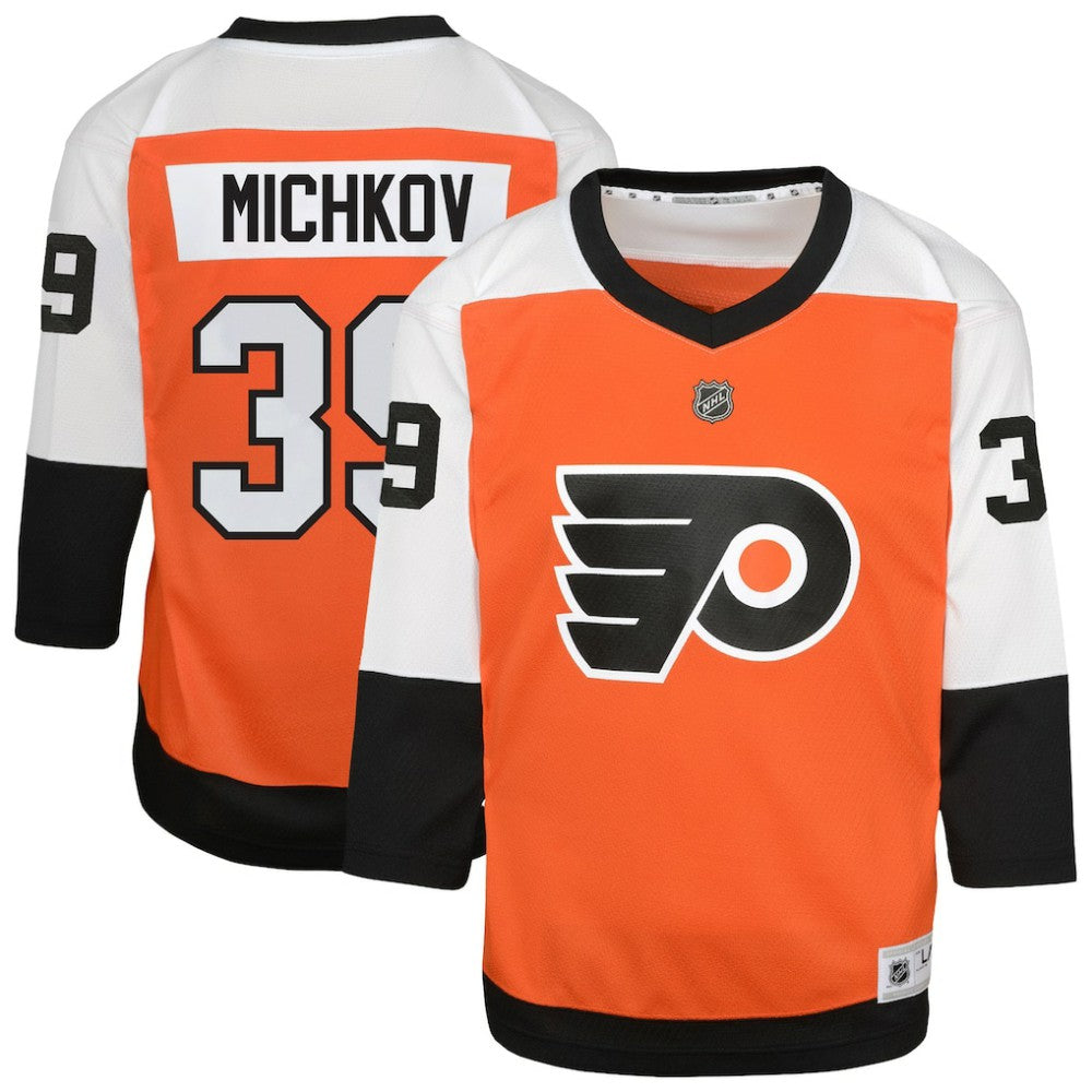 Matvei Michkov Philadelphia Flyers Youth Home Replica Player Jersey Orange
