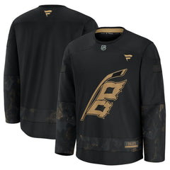 Carolina Hurricanes Fanatics 2024 Military Appreciation Practice Jersey Black