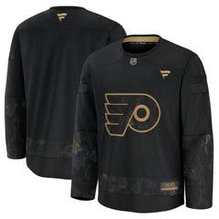 Philadelphia Flyers Fanatics 2024 Military Appreciation Practice Jersey Black