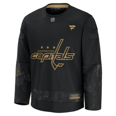 Washington Capitals Fanatics 2024 Military Appreciation Practice Jersey Black