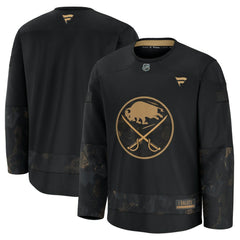 Buffalo Sabres Fanatics 2024 Military Appreciation Practice Jersey Black