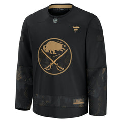 Buffalo Sabres Fanatics 2024 Military Appreciation Practice Jersey Black