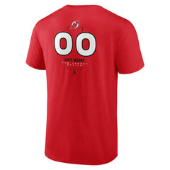 New Jersey Devils Personalized Name & Number Midfielder T-Shirt Red