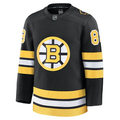 David Pastrnak Boston Bruins Fanatics Home Premium Player Jersey Black