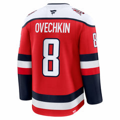 Alexander Ovechkin Washington Capitals Fanatics Alternate Premium Player Jersey Red