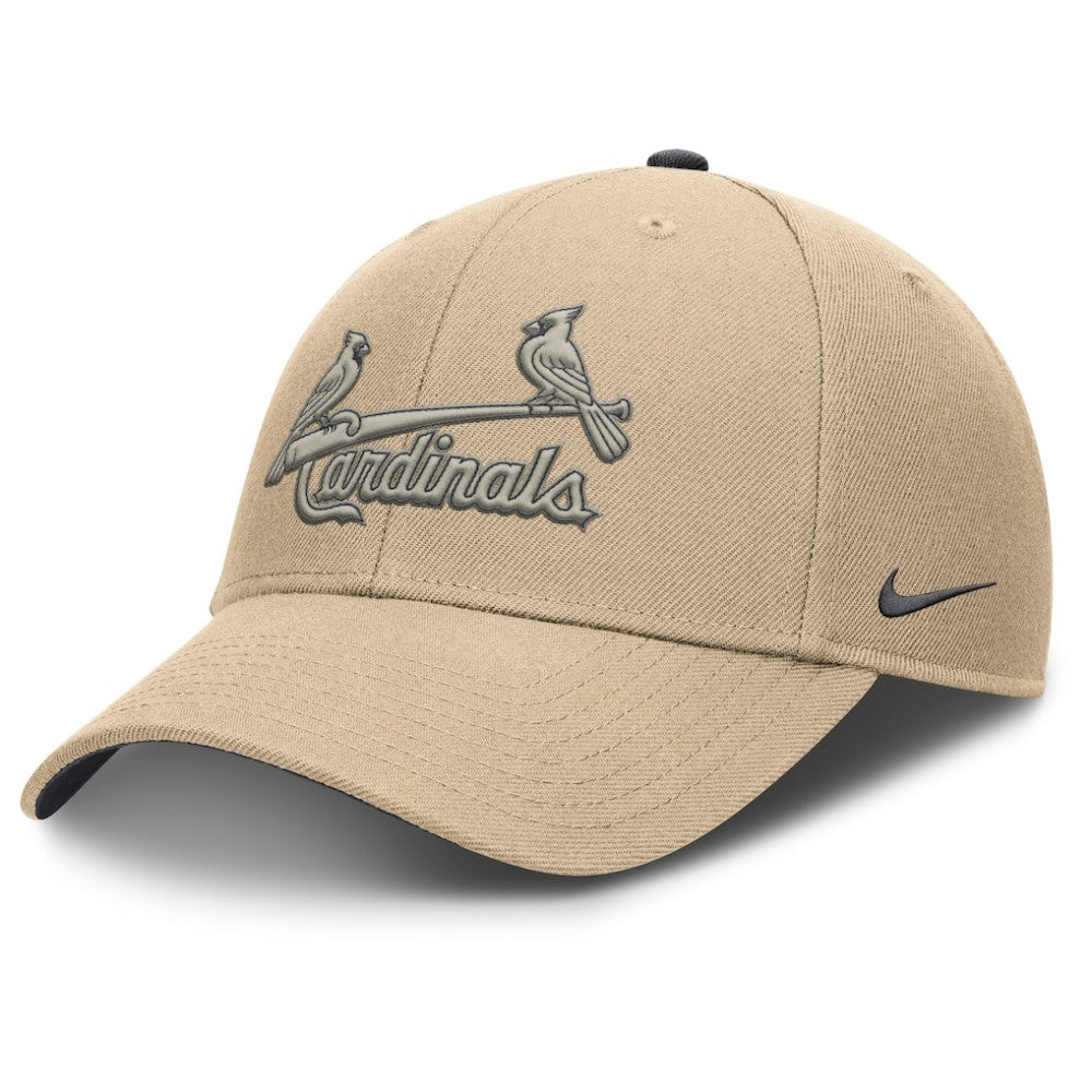 St. Louis Cardinals Rise Adjustable Hat Khaki | Nike