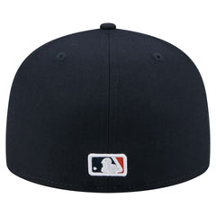 Houston Astros Yarn Stitch 59FIFTY Fitted Hat Navy | New Era