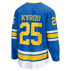 Jordan Kyrou St. Louis Blues Fanatics Home Breakaway Player Jersey Blue