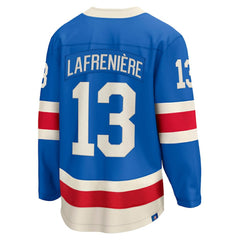Alexis Lafreniere New York Rangers Fanatics Centennial Breakaway Jersey Blue