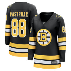 David Pastrnak Boston Bruins Fanatics Women's Home Breakaway Player Jersey Black