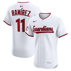 Jos¨¦ Ram¨ªrez Cleveland Guardians Home Elite Jersey - White