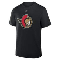 Tim Stutzle Ottawa Senators Fanatics Authentic Stack Name & Number T-Shirt Black