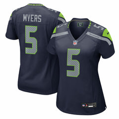 Jason Myers Seattle Seahawks Women's Team Game Jersey - College Navy