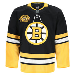 Boston Bruins Fanatics 100th Anniversary Authentic Pro Jersey Black