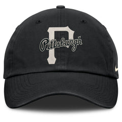 Pittsburgh Pirates Statement Club Adjustable Hat Black | Nike