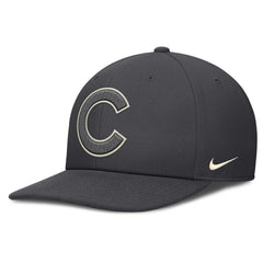 Chicago Cubs Statement Pro Snapback Hat Anthracite | Nike
