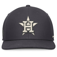 Houston Astros Statement Pro Snapback Hat Anthracite | Nike