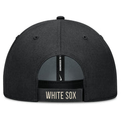 Chicago White Sox Statement Club Performance Adjustable Hat Black/Natural | Nike