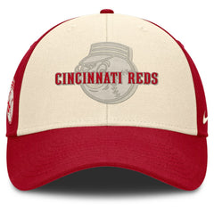Cincinnati Reds Statement Club Performance Adjustable Hat Red/Natural | Nike