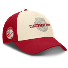 Cincinnati Reds Statement Club Performance Adjustable Hat Red/Natural | Nike