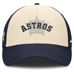 Houston Astros Statement Club Performance Adjustable Hat Navy/Natural | Nike